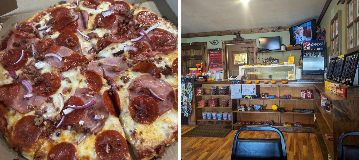 Outlaw Pizza Menu