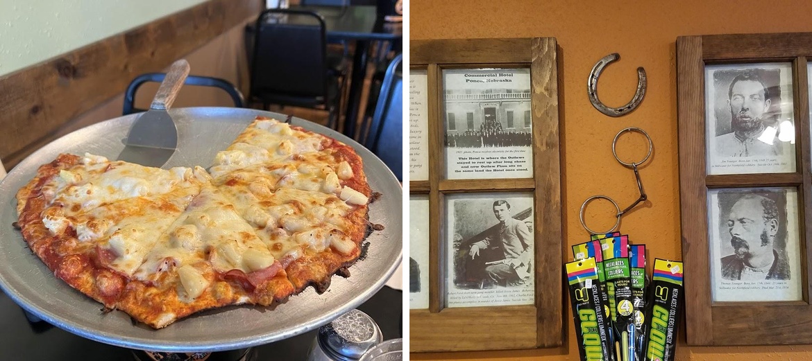 Outlaw Pizza Menu