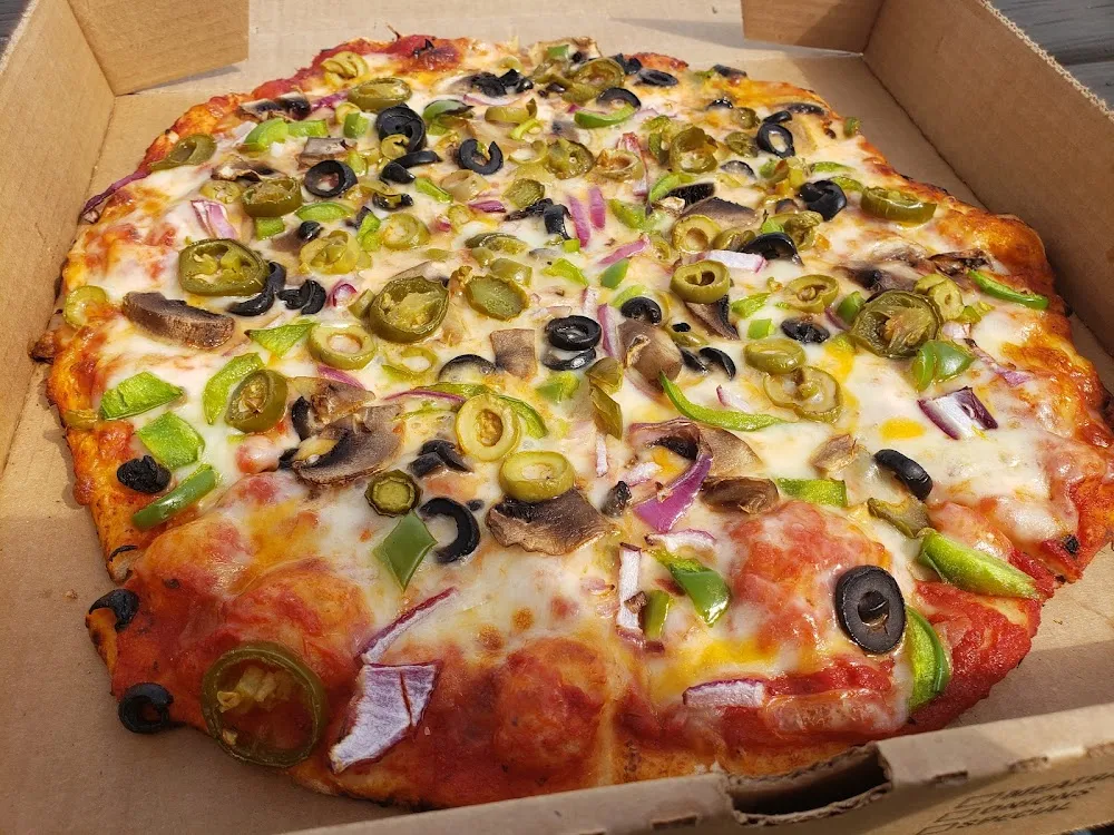 Vegetarian Pizza on Regular Crust